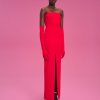 Hot Solace London The Bysha Maxi Dress In Red