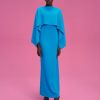 New Solace London The Yael Maxi Dress In Azure