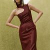 Wholesale Solace London The Yara Maxi Dress In Aubergine