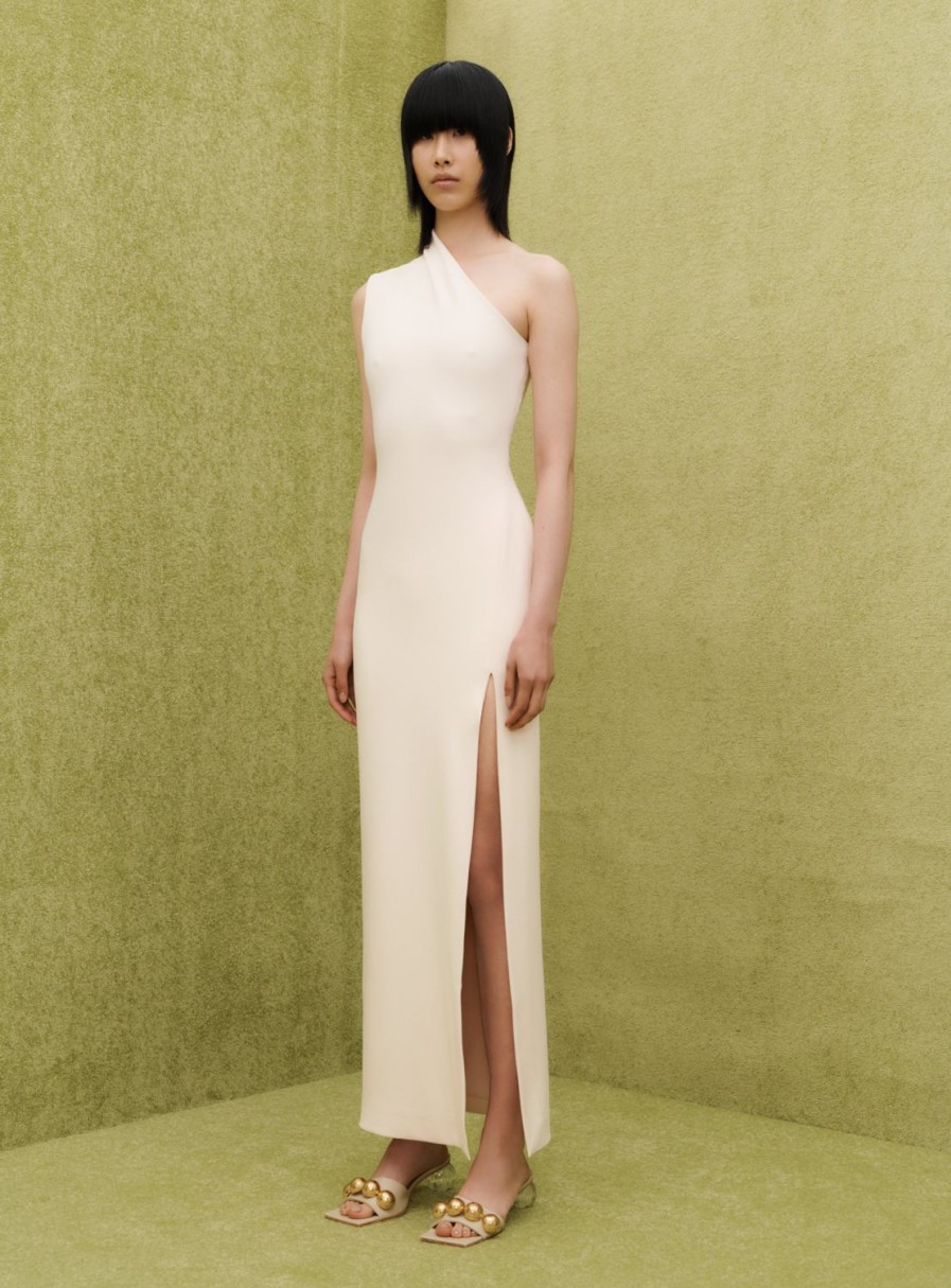 Best Solace London The Averie Maxi Dress In Ivory