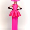 New Solace London The Alda Maxi Dress In Hot Pink