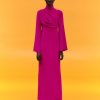 Best Solace London The Lia Maxi Dress In Fuchsia