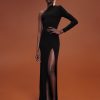 Best Solace London The Nadia Maxi Dress In Black