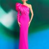 Clearance Solace London The Lexi Maxi Dress In Magenta