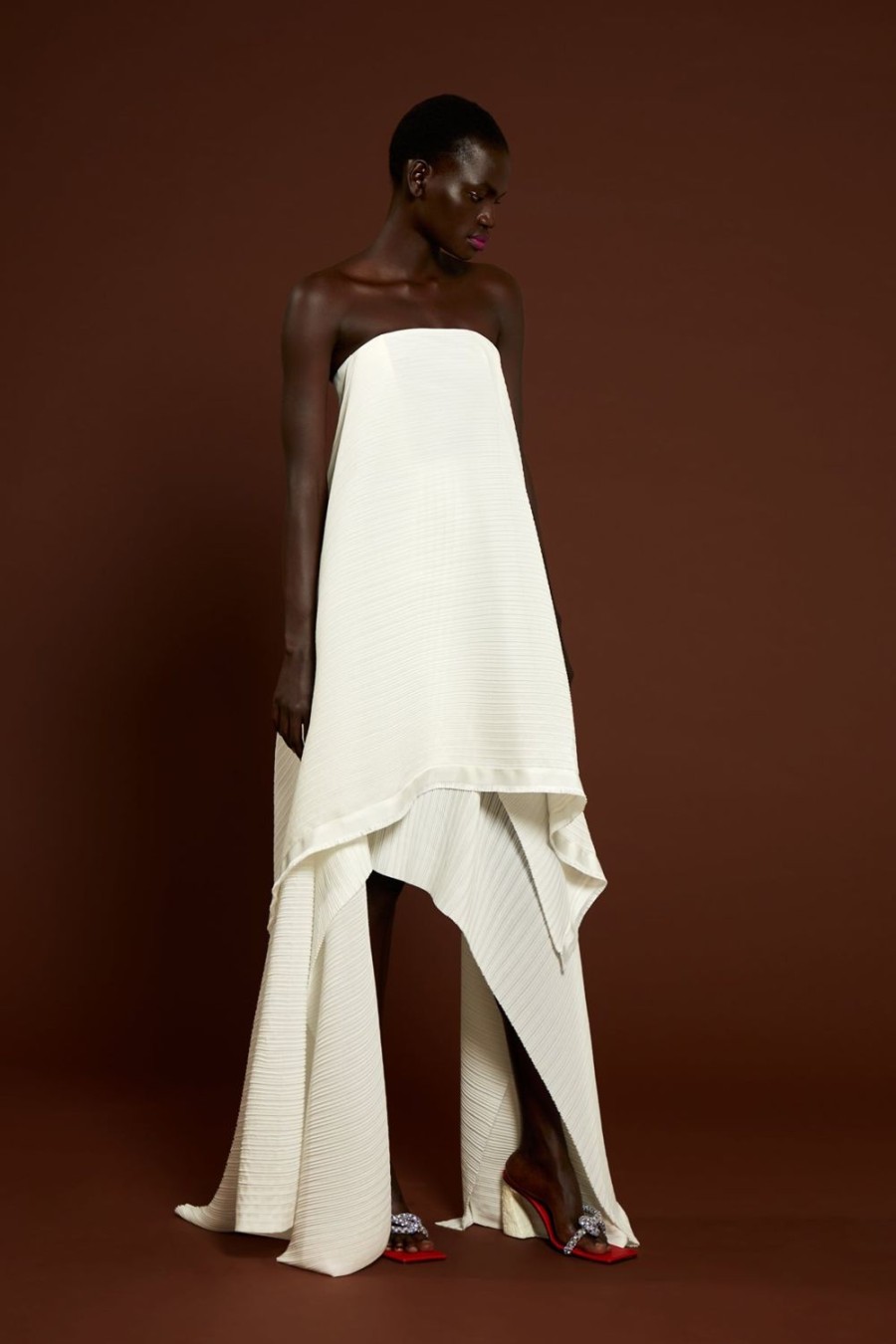 New Solace London The Hester Dress In Cream