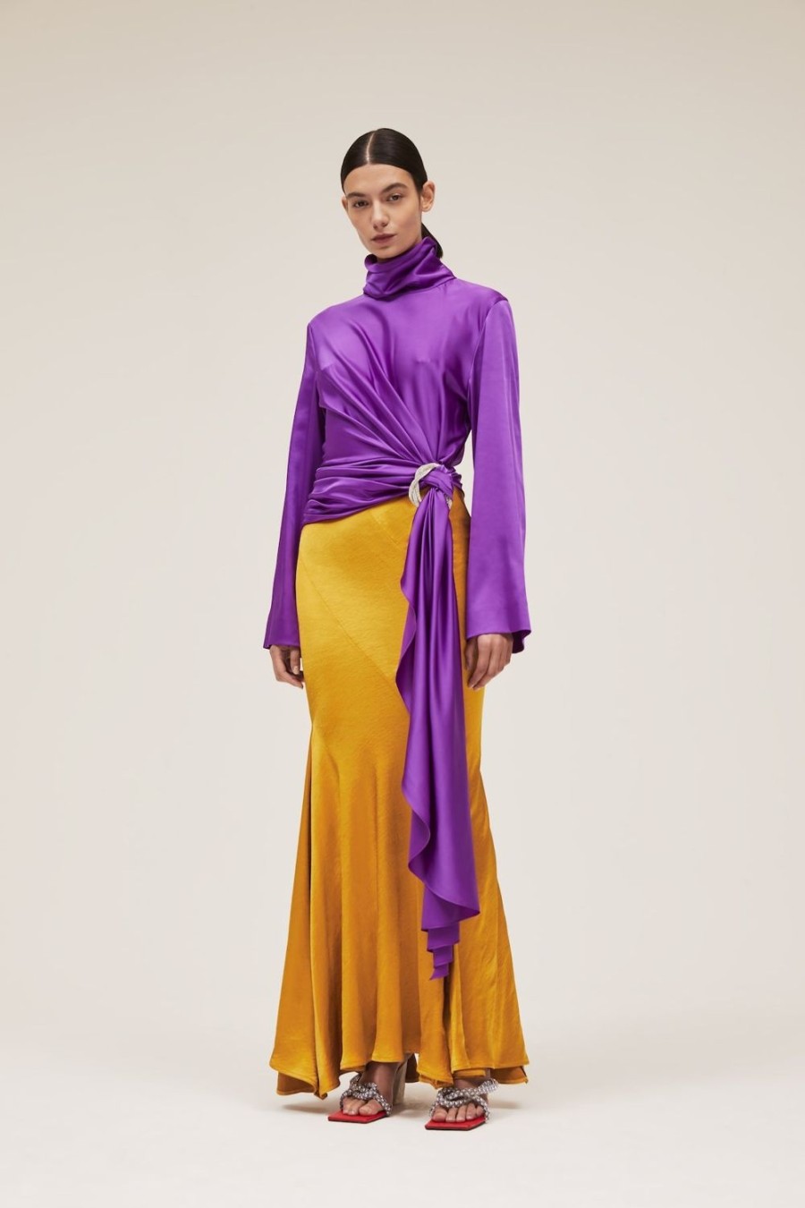 Best Solace London The Remmy Top In Ultra Purple