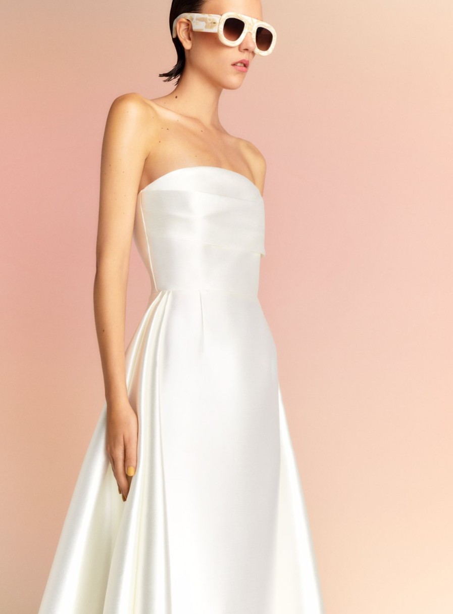 Clearance Solace London The Tiffany Maxi Dress In Cream