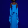 Best Solace London The Omara Maxi Dress In Azure