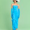 Wholesale Solace London The Thalia Midi Dress In Blue