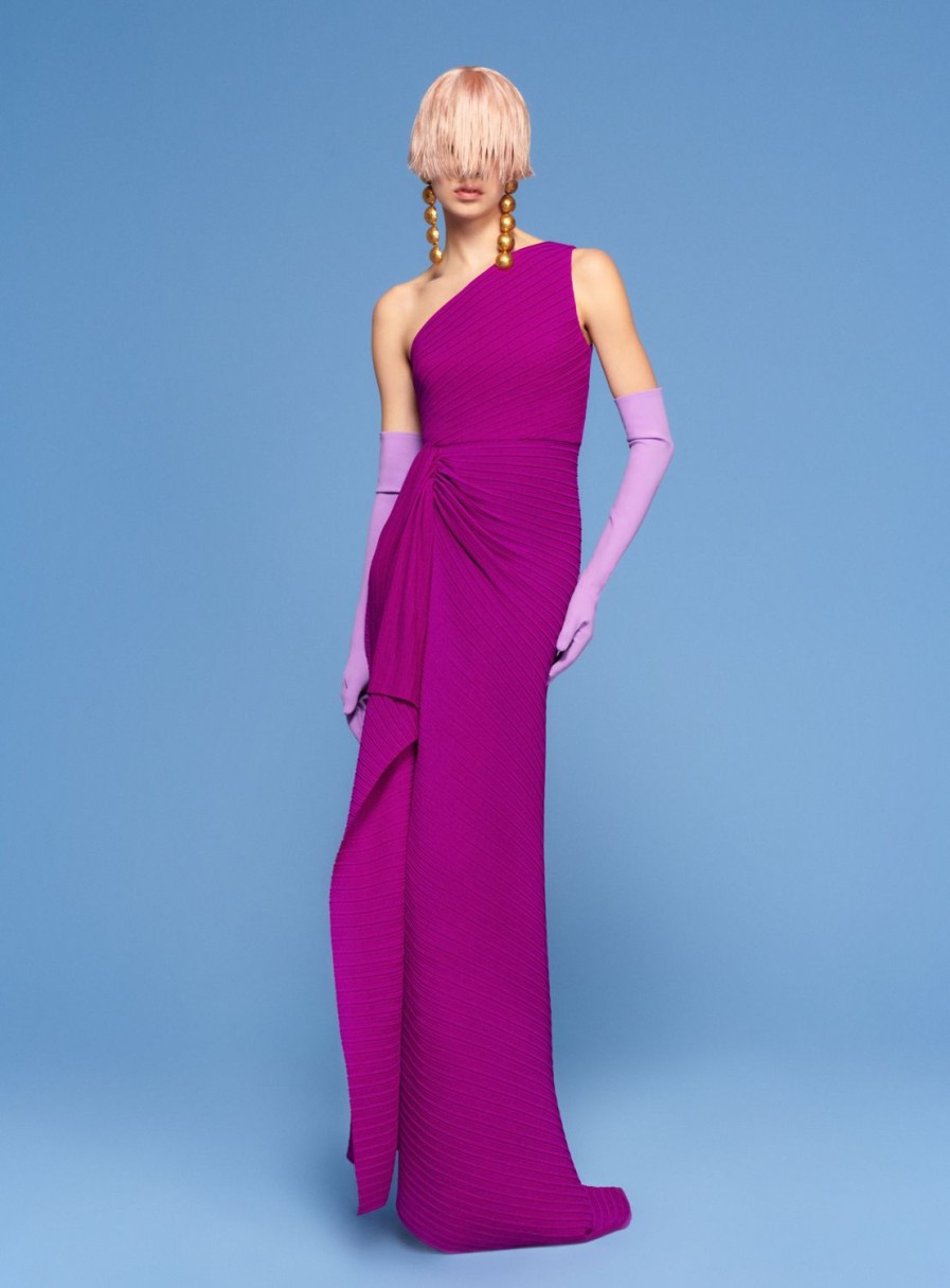 Hot Solace London The Dyas Maxi Dress In Purple