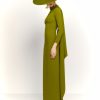 Best Solace London The Luisa Maxi Dress In Sweet Pea Green