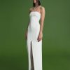 New Solace London The Bysha Maxi Dress In Cream