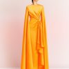 Best Solace London The Elya Maxi Dress In Orange