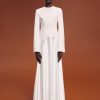 Online Solace London The Storm Maxi Dress In Cream