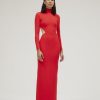 New Solace London The Bougie Dress In True Red