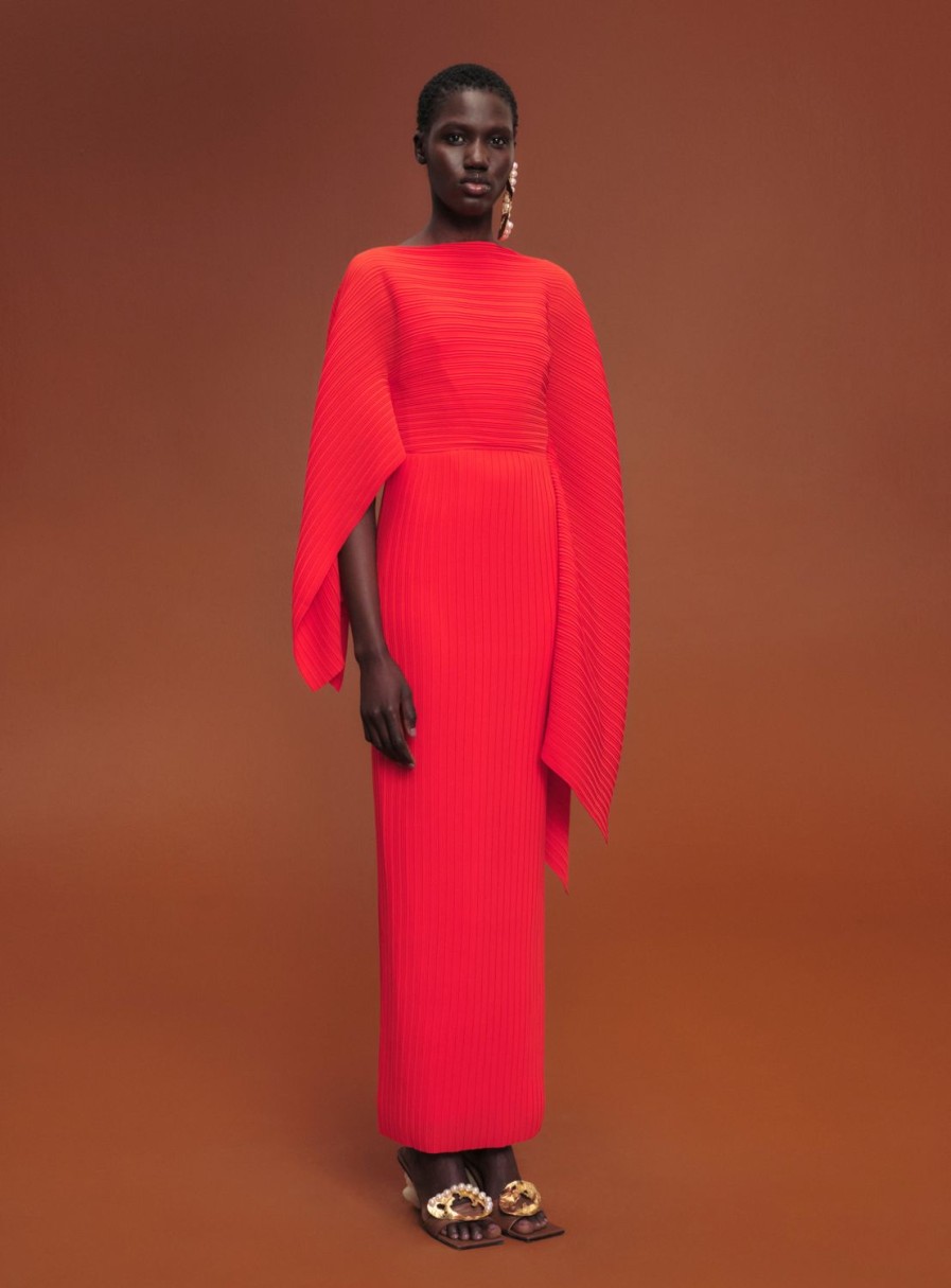 New Solace London The Adami Maxi Dress In Red