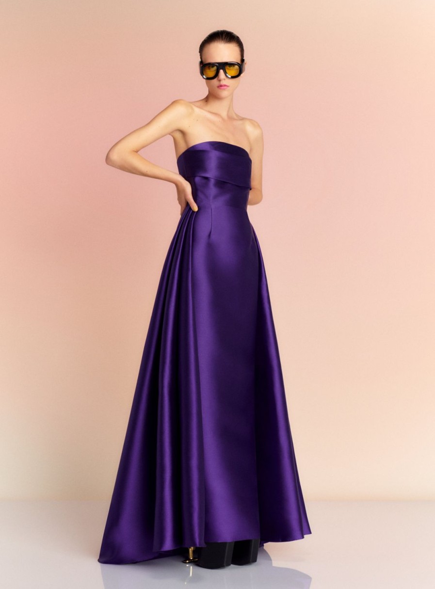 Best Solace London The Tiffany Maxi Dress In Amethyst